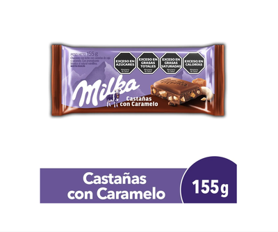 Chocolate Castañas con Caramelo